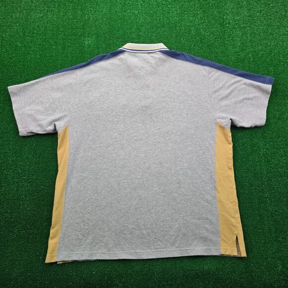 St Louis Rams Polo Shirt Mens XL Gray Vintage NFL Football Los Angeles - Picture 9 of 9